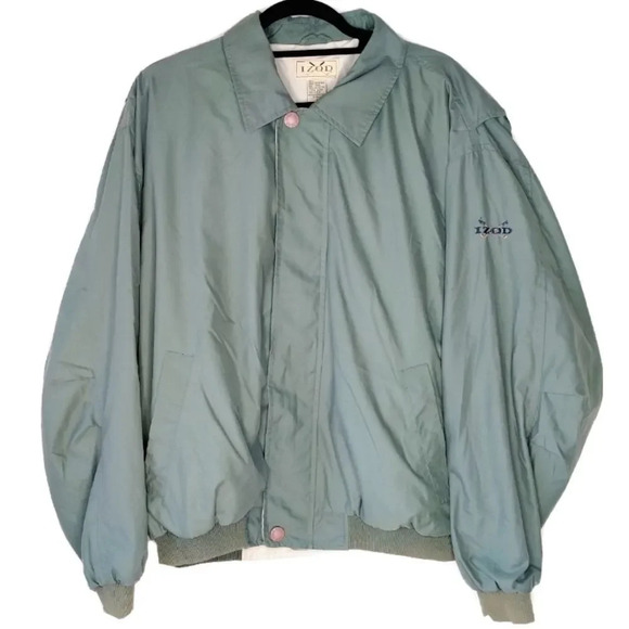 VINTAGE IZOD JACKET - GREEN - Picture 7 of 7